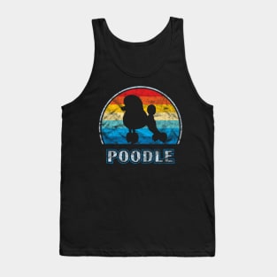 Poodle Vintage Design Dog Tank Top